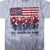 KISS All American Band Tie-Dye T-Shirt -MLB Shop 11883f 88009.1569264477