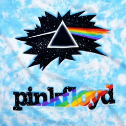 Pink Floyd Vintage 1994 Dark Side Of The Moon Tie-Dye T-Shirt -MLB Shop 11891f artwork 52672.1681334040