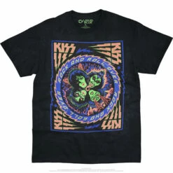 KISS Blacklight Tie-Dye T-Shirt -MLB Shop 11903f 79390.1562622245
