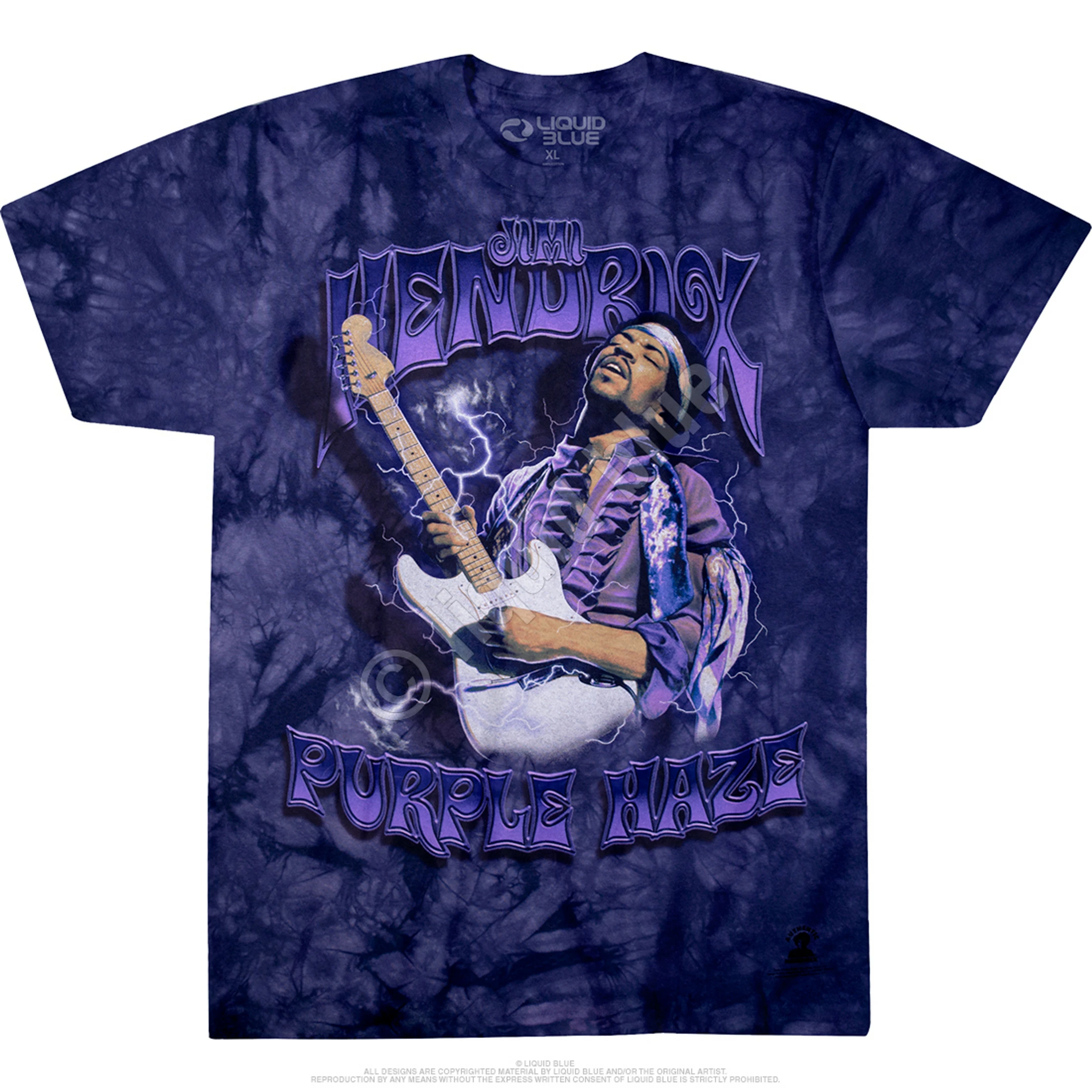 Purple Haze Tie-Dye T-Shirt 4 Purple Haze Tie-Dye T-Shirt - Image 2