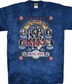 KISS Cobo Hall Tie-Dye T-Shirt