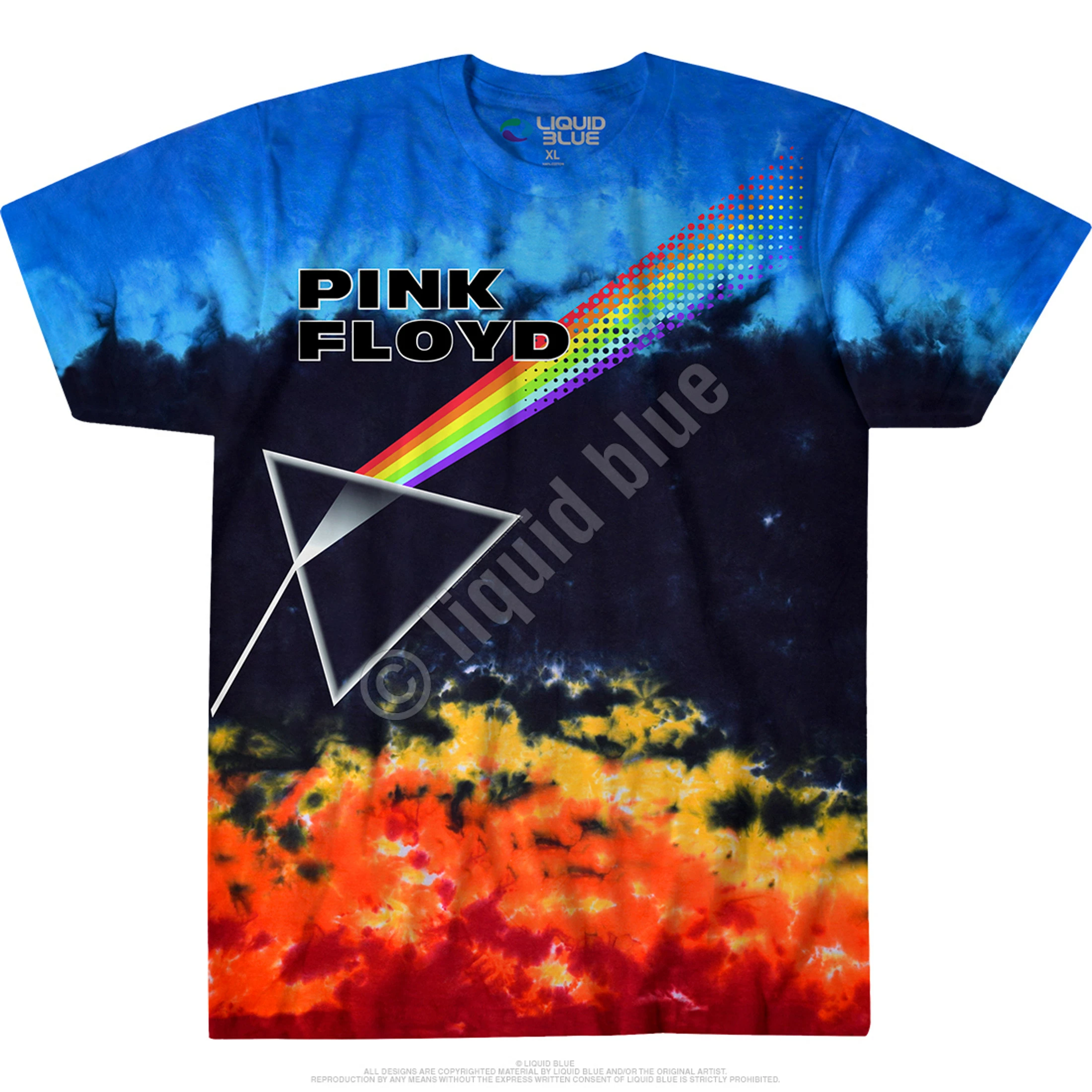 Pink Floyd Us And Them Tie-Dye T-Shirt 5 Pink Floyd Us And Them Tie-Dye T-Shirt - Image 3