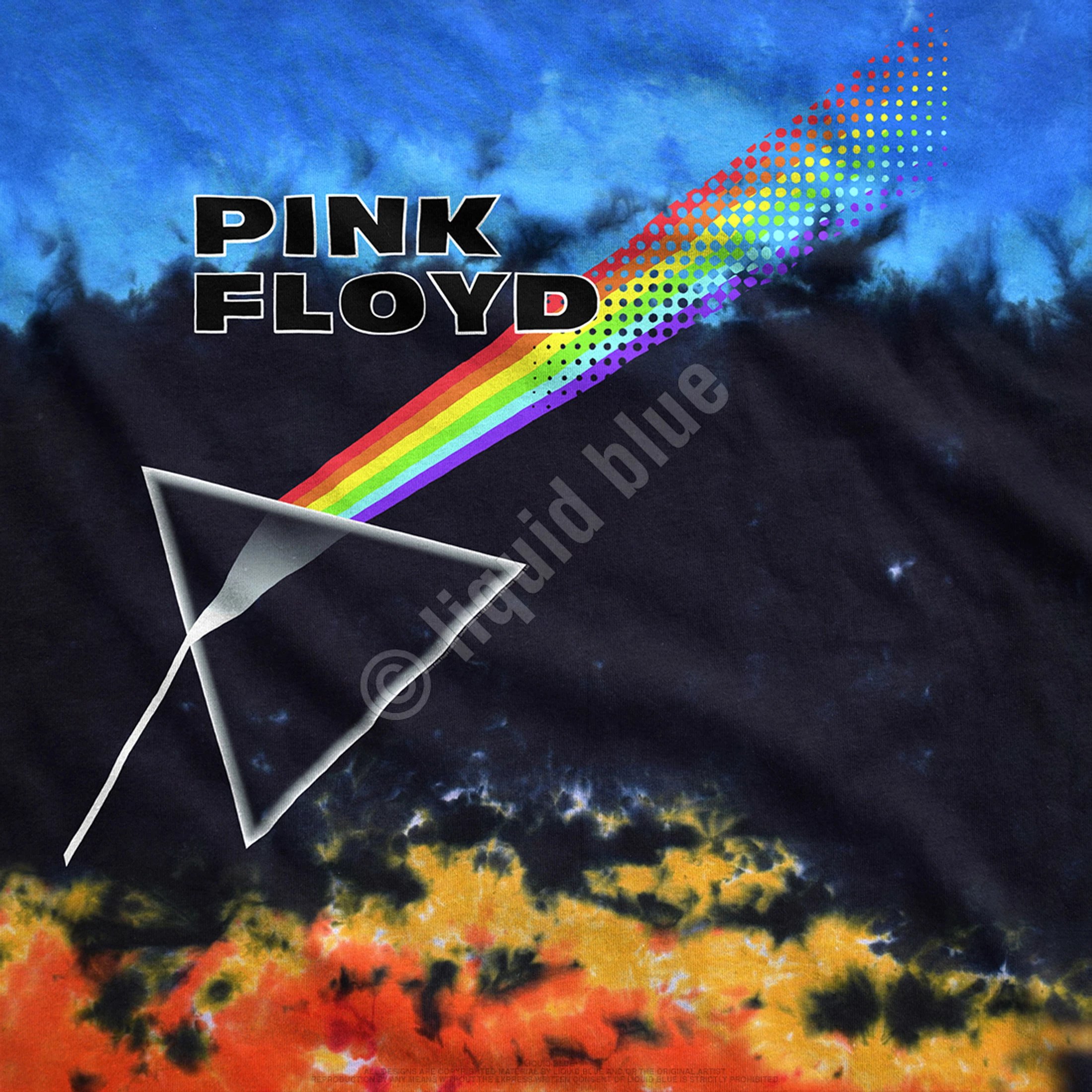 Pink Floyd Us And Them Tie-Dye T-Shirt 6 Pink Floyd Us And Them Tie-Dye T-Shirt - Image 4