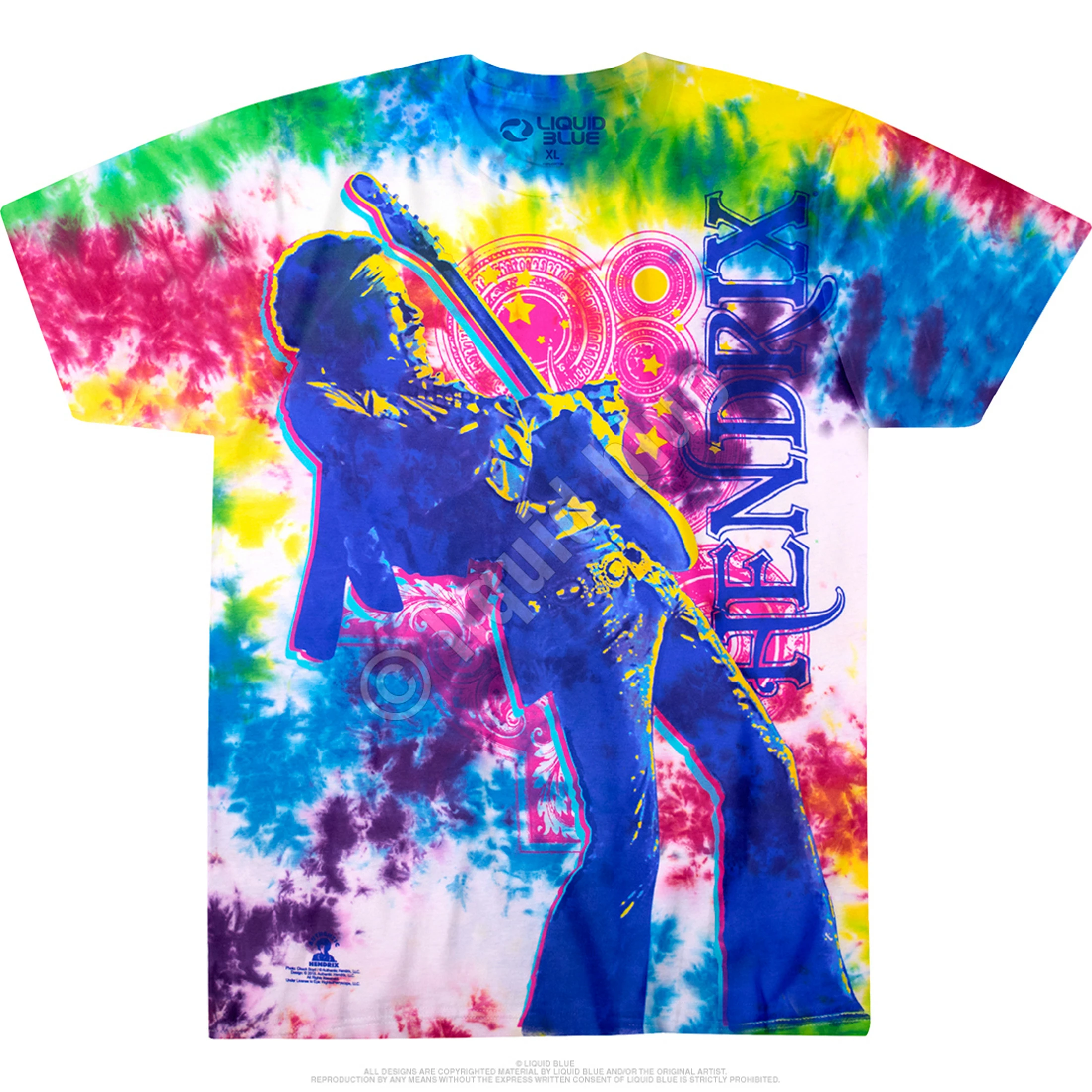 Electric Lady Tie-Dye T-Shirt 4 Electric Lady Tie-Dye T-Shirt - Image 2