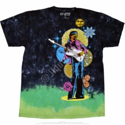 Hendrix Shrooms Tie-Dye T-Shirt -MLB Shop 11977f 15090.1650310447