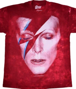 DAVID BOWIE Aladdin Sane Tie-Dye T-Shirt