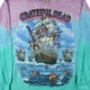 Ship Of Fools Tie-Dye Long Sleeve T-Shirt -MLB Shop 12330f 79260.1635780572