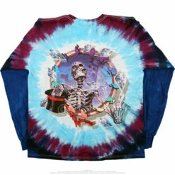 Queen Of Spades Tie-Dye Long Sleeve T-Shirt -MLB Shop 12580b 83472.1389218381