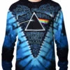 Pink Floyd Dark Side Of The Moon Tie-Dye Long Sleeve T-Shirt -MLB Shop 12824f body 58766.1569264484
