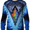Pink Floyd Prism River Tie-Dye Long Sleeve T-Shirt -MLB Shop 12840f body 90000.1569264485