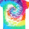 Stealie Tie-Dye Juniors Long Length V-Neck T-Shirt -MLB Shop 13504Jf 75303.1569264559