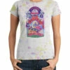 Electric Magic Juniors Tie-Dye Juniors Long Length T-Shirt -MLB Shop 13808f body 96467.1569264486
