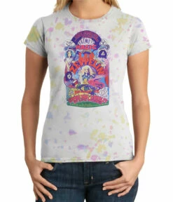 Electric Magic Juniors Tie-Dye Juniors Long Length T-Shirt