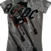 High Voltage Grey Juniors Long Length T-Shirt -MLB Shop 13901f 51443.1569264486