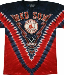 MLB Boston Red Sox V Tie-Dye T-Shirt