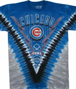 MLB Chicago Cubs V Tie-Dye T-Shirt