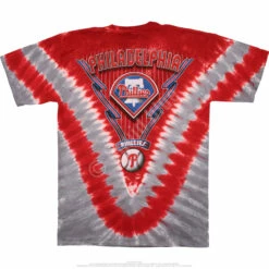 MLB Philadelphia Phillies V Tie-Dye T-Shirt -MLB Shop 19149b 30052.1426883546