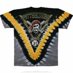 MLB Pittsburgh Pirates V Tie-Dye T-Shirt -MLB Shop 19166b 84523.1424881978