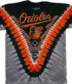MLB Baltimore Orioles V Tie-Dye T-Shirt