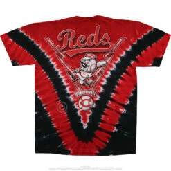 MLB Cincinnati Reds V Tie-Dye T-Shirt 7 MLB Cincinnati Reds V Tie-Dye T-Shirt -MLB Shop 19172b 49008.1424881983