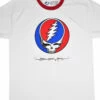 Steal Your Face Ringer White Ringer T-Shirt