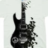 Crow Guitar White T-Shirt -MLB Shop 21727f 28366.1569264493