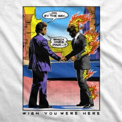 Pink Floyd WYWH Pop Art White T-Shirt -MLB Shop 21835f artwork 28966.1589992993