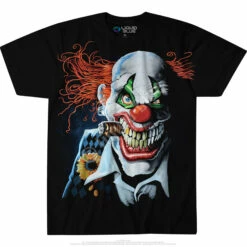 Joker Clown Black T-Shirt -MLB Shop 31206f 37209.1476898508