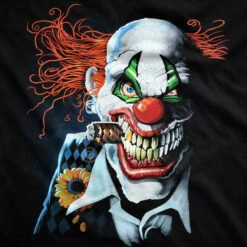 Joker Clown Black T-Shirt -MLB Shop 31206f artwork 05107.1476898520