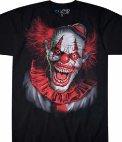 Scary Clown Black T-Shirt