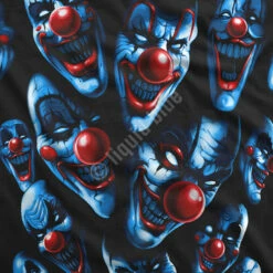 All Over Clowns Black T-Shirt -MLB Shop 31273f artwork 61222.1525885508