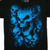 Vampire Skulls Black T-Shirt -MLB Shop 31276f 25837.1569264506