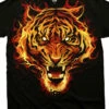 Fire Tiger BlackT-Shirt -MLB Shop 31282f 08271.1569264506
