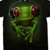 Frog Rock Black T-Shirt -MLB Shop 31292f 78207.1617393040