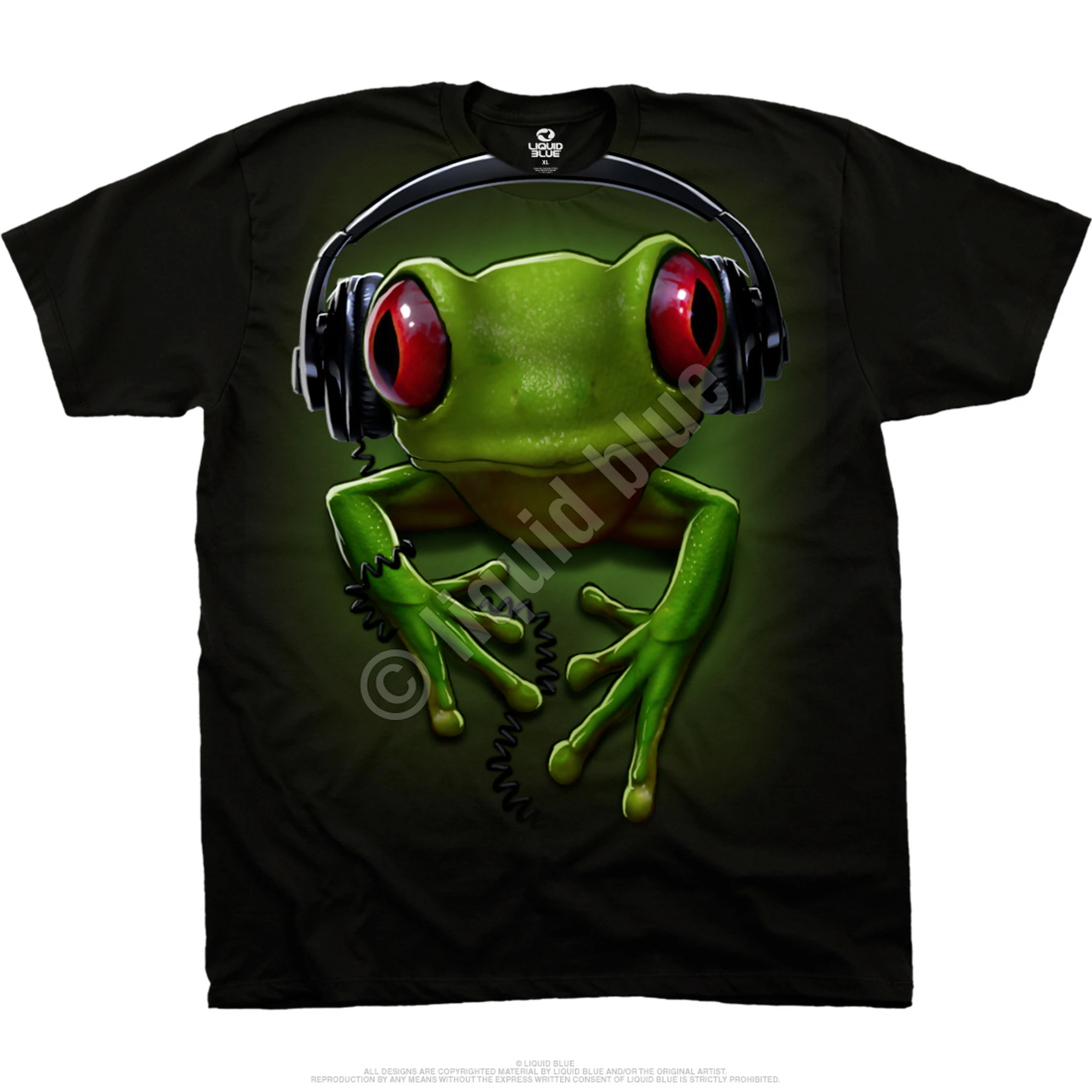 Frog Rock Black T-Shirt 4 Frog Rock Black T-Shirt - Image 2