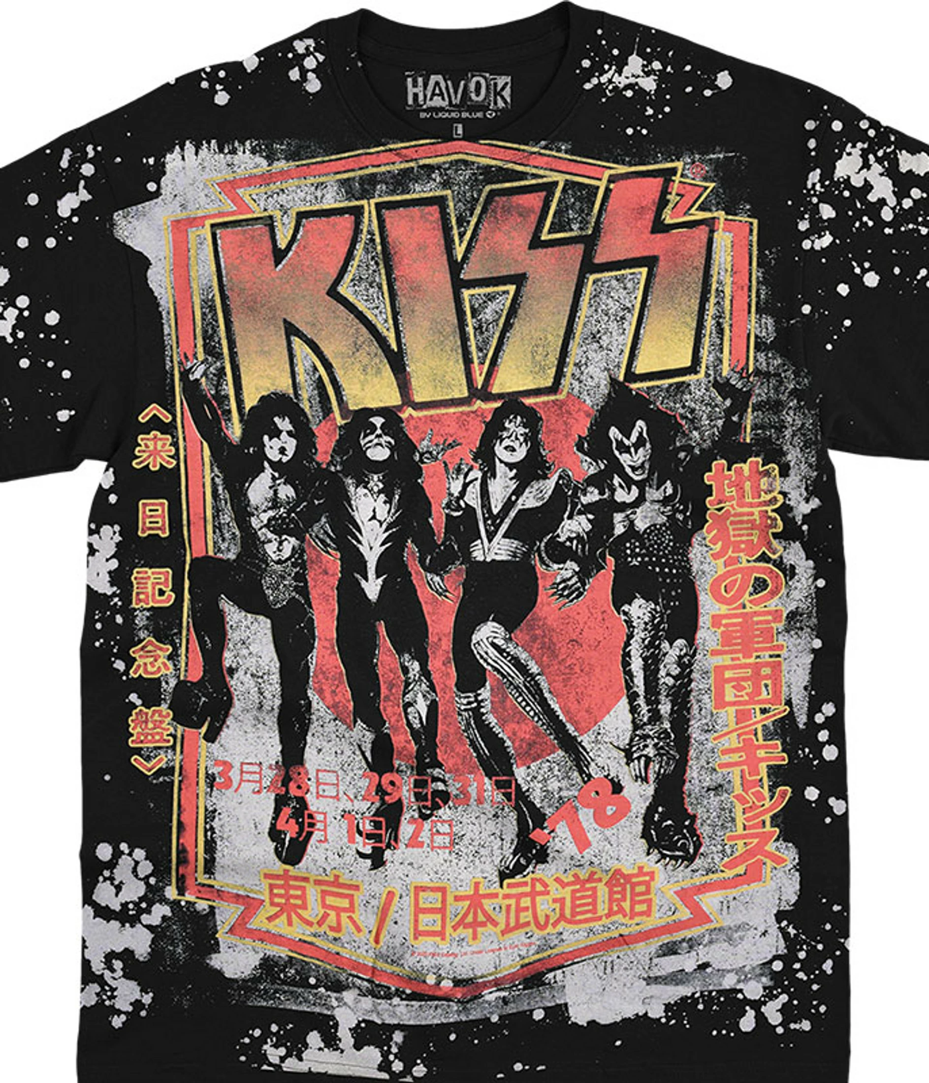 KISS Destroyer Havok Black T-Shirt 3 KISS Destroyer Havok Black T-Shirt