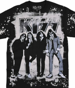 KISS Dressed To Kill Havok Black T-Shirt