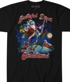 High Steppin Christmas Black T-Shirt