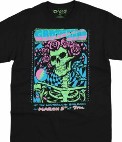 Bertha Blacklight Black T-Shirt