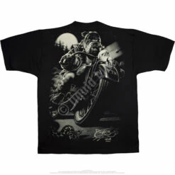 Cats Suck Biker Black T-Shirt -MLB Shop 31715b 75542.1389218387