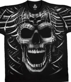 Psycho Skull Black T-Shirt