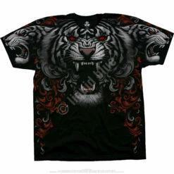 Three Tiger Roar Black T-Shirt -MLB Shop 31728f 39019.1389218499
