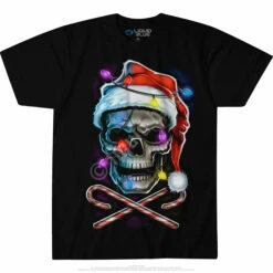 Skull And Cross Canes Black T-Shirt -MLB Shop 31730f 44218.1478714831