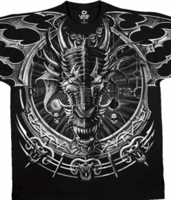 Dragon Catcher Black T-Shirt