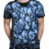 Skull Pile Blue Black T-Shirt -MLB Shop 31736f body 87980.1636997164