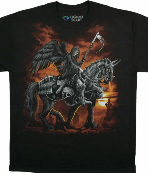 Reaper Horse Black T-Shirt 8 Reaper Horse Black T-Shirt -MLB Shop 31742f 35727.1569264519