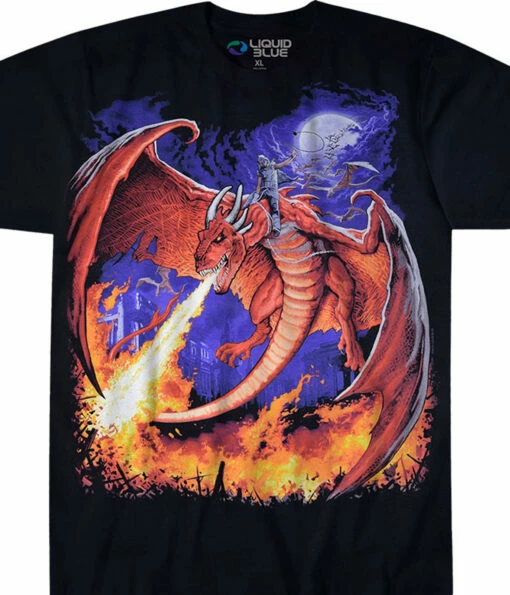Dragon Fire Black T-Shirt 7 Dragon Fire Black T-Shirt -MLB Shop 31750f 87280.1569264519