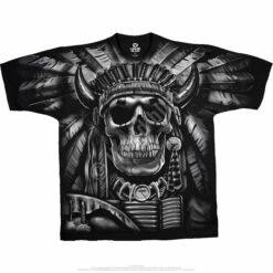 Indian Skull Black T-Shirt -MLB Shop 31752f 60829.1389218388