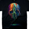 Melting Skull Black Athletic T-Shirt -MLB Shop 31753f 45079.1569264520