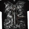Gravestone Reaper Black T-Shirt 2 Gravestone Reaper Black T-Shirt -MLB Shop 31760f 39034.1569264520